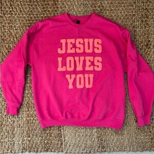 JESUS LOVES YOU crew.